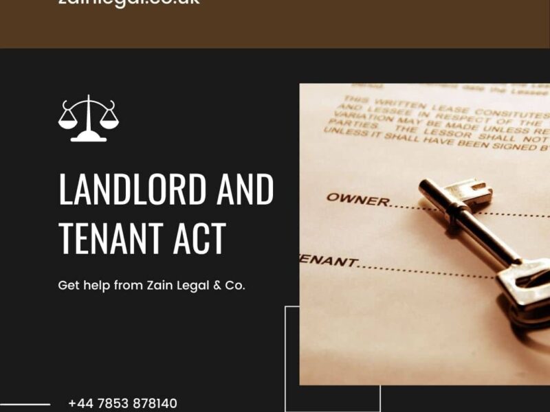 Landlord and Tenant Law 1985 Our Help Zain Legal Co