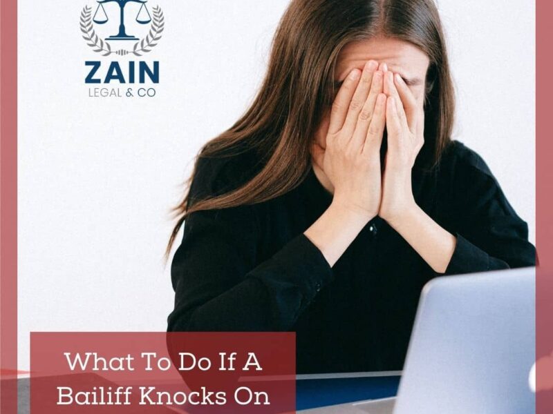 What To Do If A Bailiff Knocks On Your Door
