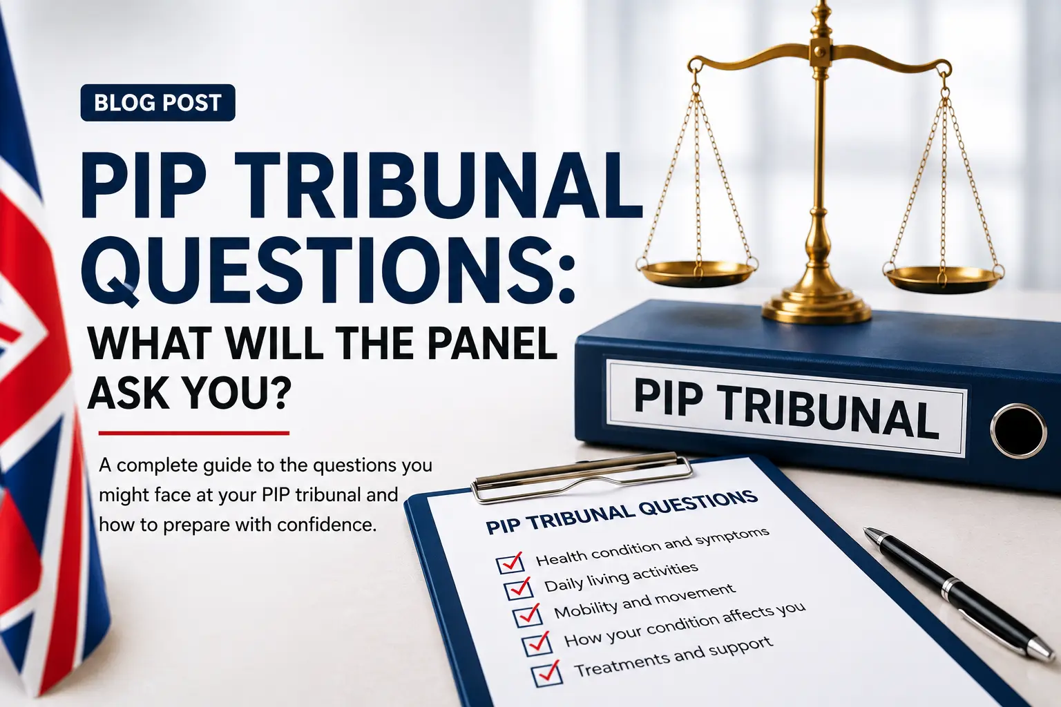 PIP tribunal questions and appeal preparation guide